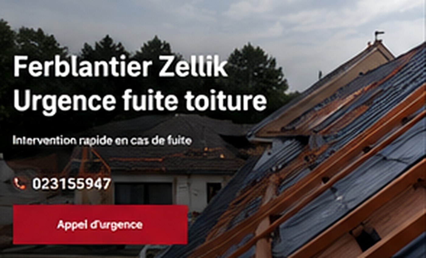 Illustration travaux de toiture à Zellik